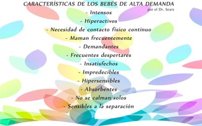 Características de los bebés de alta demanda por el Dr. Sears