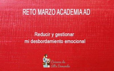 Reducir y gestionar mi desbordamiento emocional